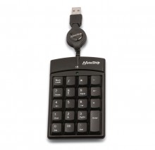 Teclado USB numrico preto