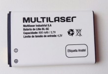 Bateria 3.7v 800mAh BL-5C