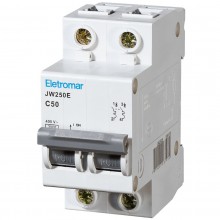 Disjuntor bipolar DIN 50A JW250E