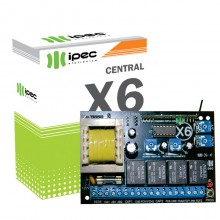 Placa central porto dupla X6 | IPEC