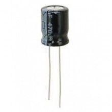 Capacitor eletroltico 470uF x 25V 105C