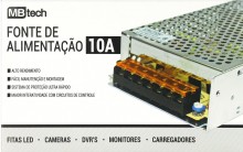Fonte 12V 10A ventilada MB74825