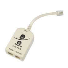 Filtro ADSL  2 f�meas + 1 macho Bege F2-T2