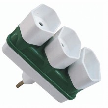 Adaptador tomada simples NBR 3T