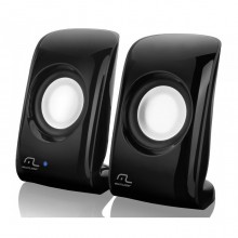 Caixa som USB 7W preta SP131