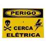 Placa cerca eltrica dupla face
