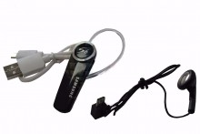 Headset Bluetooth S6 preto