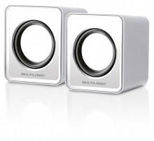 Caixas som USB 3W branco SP199