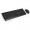 Teclado e mouse wireless 2.4 GHZ multimidia preto TC162