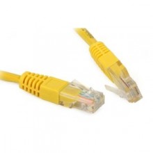 Cabo UTP Cat 5e 2,5m amarelo