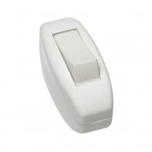Interruptor externo abajour branco - PERLEX