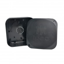 Caixa organizadora CFTV preta