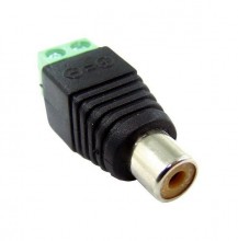 Conector RCA f�mea x  borne