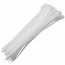 Abraadeira plstica 200 X 3,6MM branco c/100