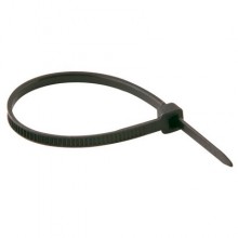 Abraadeira plstica 370 X 7MM  preta c/50 FOXLUX