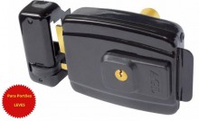Fechadura 12v preta AGLinha