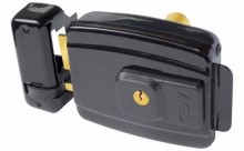 Fechadura 12v preta especial