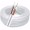 Cabo coaxial 4mm 80%  bipolar branco Connect Cable