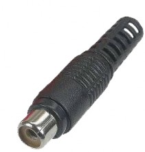 Conector RCA fmea preto