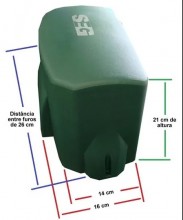 Carenagem motor SOLO verde