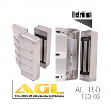 Fechadura eletroim 12V branca AL150