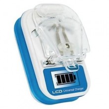 Carregador de bateria universal com LCD