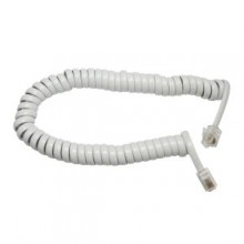 Cordo espiral modular branco