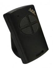Controle 433Mhz Digital Key preto boto preto AGL