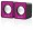 Caixas som USB 3W rosa SP198